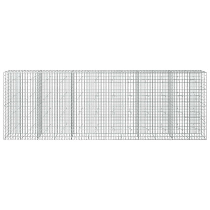 vidaXL Gabion with 5 mm Wire and 5x10 cm Mesh 700x20x200 cm 3