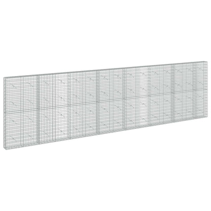 Gabion with 5 mm Wire and 5x10 cm Mesh 50x20x200 cm Height 200 cm Thickness 20 cm 50–1000 cm 750 cm