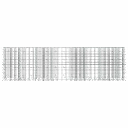 Gabion with 5 mm Wire and 5x10 cm Mesh 50x20x200 cm Height 200 cm Thickness 20 cm 50–1000 cm 750 cm