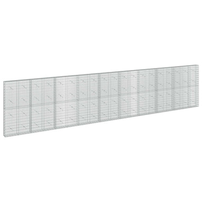 Gabion with 5 mm Wire and 5x10 cm Mesh 50x20x200 cm Height 200 cm Thickness 20 cm 50–1000 cm 950 cm