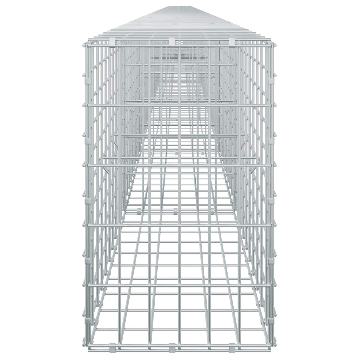 vidaXL Gabion with 5 mm Wire and 5x10 cm Mesh 1100x30x50 cm 4