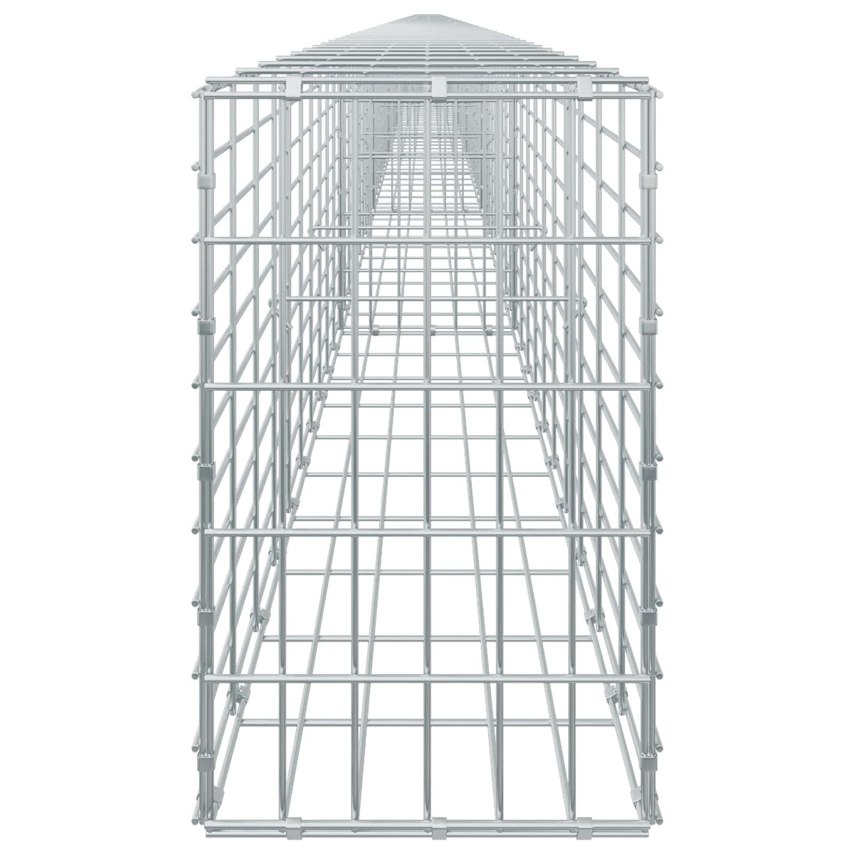 vidaXL Gabion with 5 mm Wire and 5x10 cm Mesh 1150x30x50 cm 4