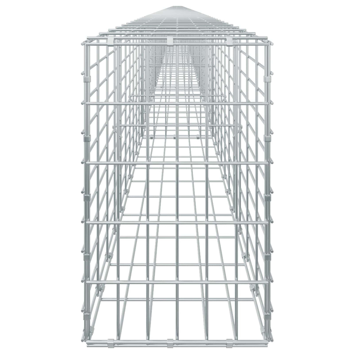 vidaXL Gabion with 5 mm Wire and 5x10 cm Mesh 1200x30x50 cm 4