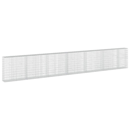 vidaXL Gabion with 5 mm Wire and 5x10 cm Mesh 650x30x100 cm 2