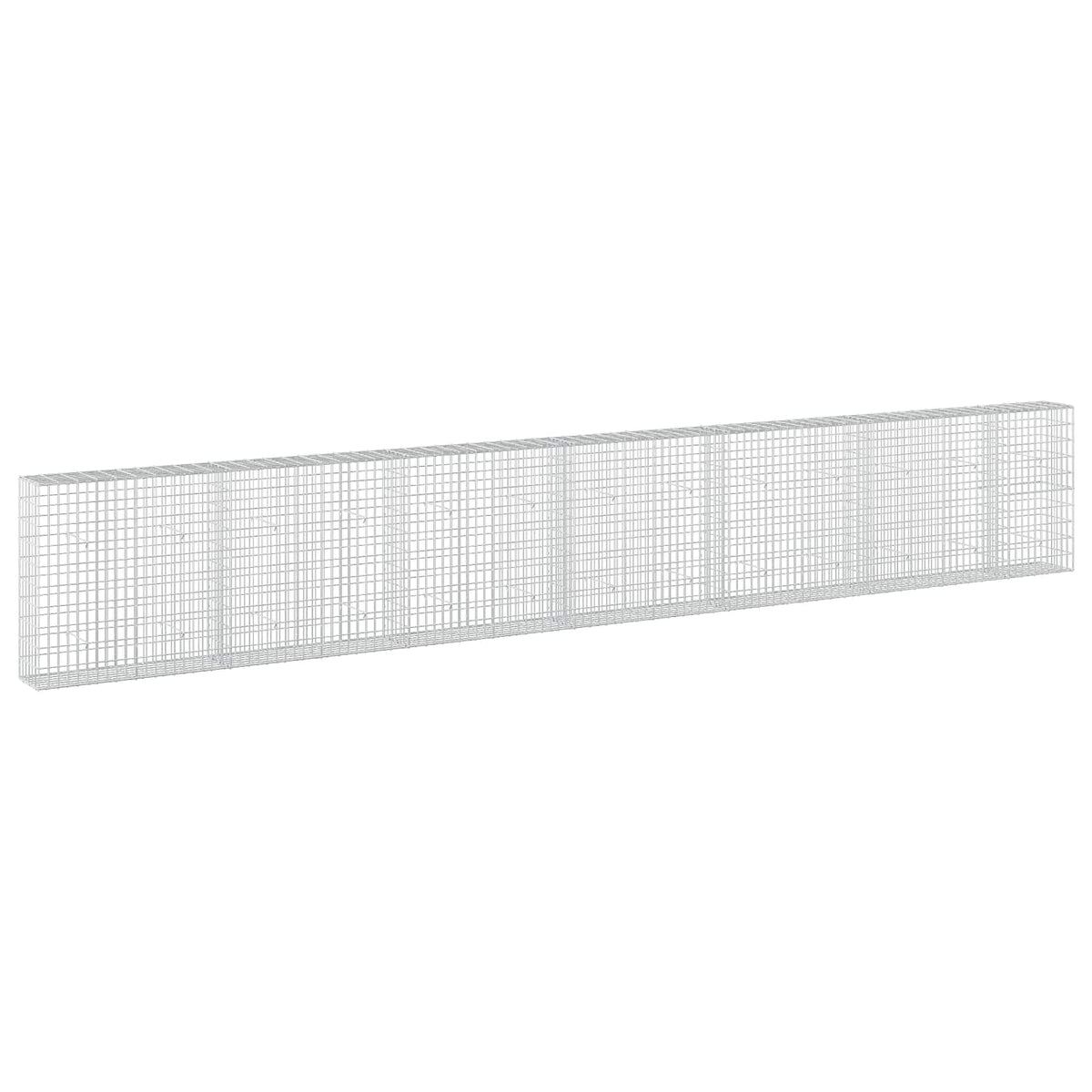 Gabion with 5 mm Wire and 5x10 cm Mesh 50x30x100 cm Height 100 cm Thickness 30 cm 50–1000 cm 650 cm