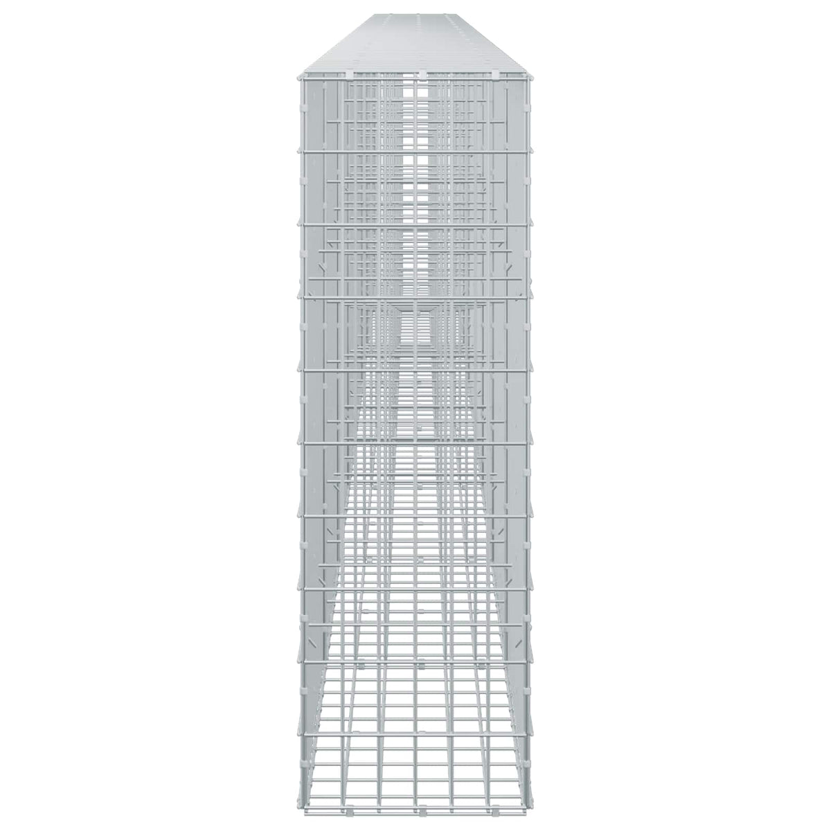 vidaXL Gabion with 5 mm Wire and 5x10 cm Mesh 800x30x100 cm 4