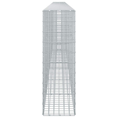 vidaXL Gabion with 5 mm Wire and 5x10 cm Mesh 800x30x100 cm 4
