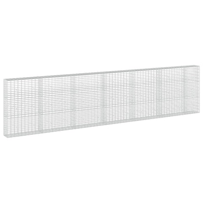 vidaXL Gabion with 5 mm Wire and 5x10 cm Mesh 650x30x150 cm 2