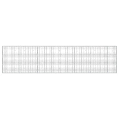 vidaXL Gabion with 5 mm Wire and 5x10 cm Mesh 650x30x150 cm 3