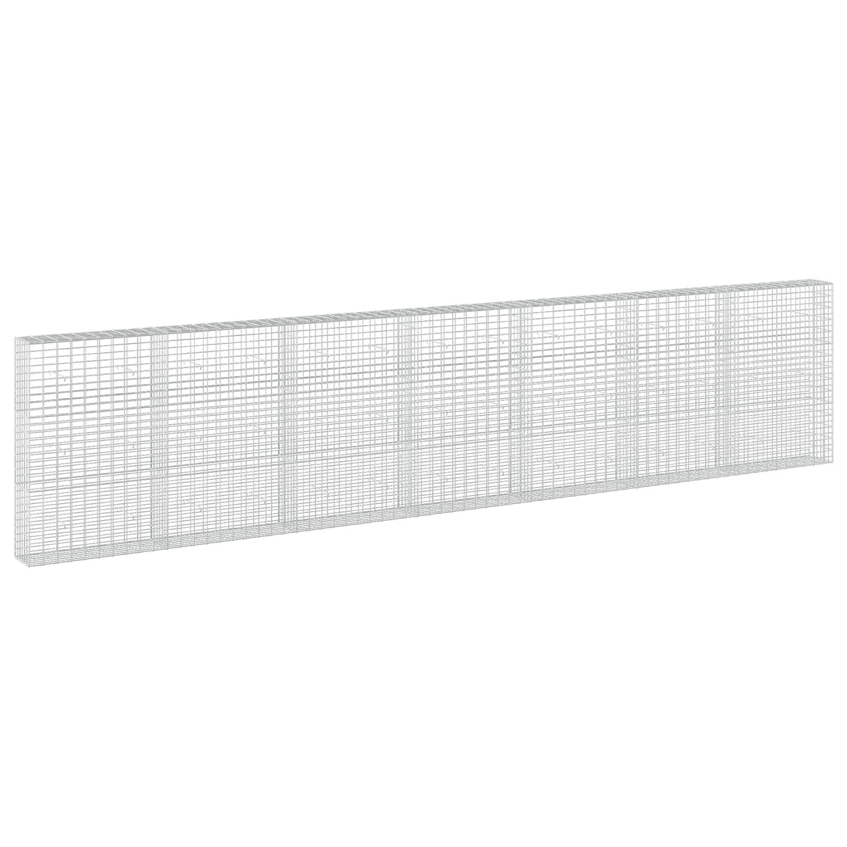 vidaXL Gabion with 5 mm Wire and 5x10 cm Mesh 700x30x150 cm 2