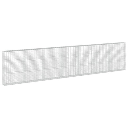 vidaXL Gabion with 5 mm Wire and 5x10 cm Mesh 700x30x150 cm 2