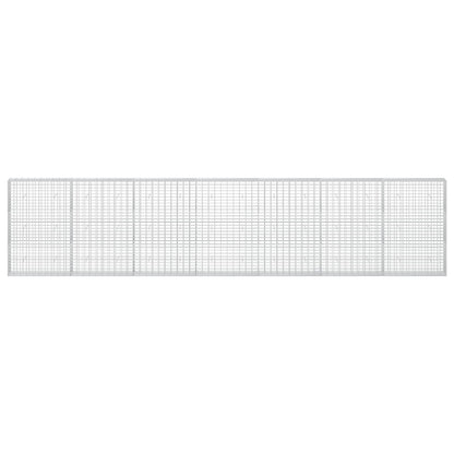 vidaXL Gabion with 5 mm Wire and 5x10 cm Mesh 700x30x150 cm 3