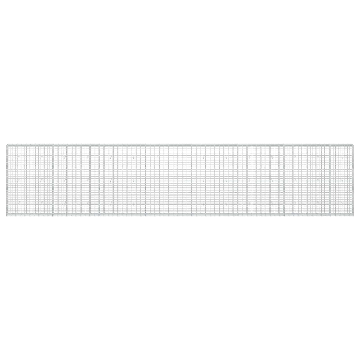 vidaXL Gabion with 5 mm Wire and 5x10 cm Mesh 750x30x150 cm 3