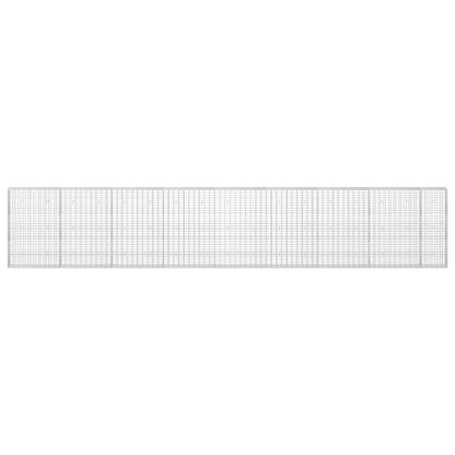 vidaXL Gabion with 5 mm Wire and 5x10 cm Mesh 850x30x150 cm 3