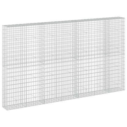vidaXL Gabion with 5 mm Wire and 5x10 cm Mesh 350x30x200 cm 2