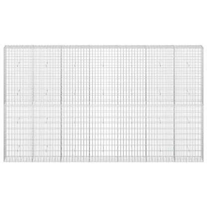 vidaXL Gabion with 5 mm Wire and 5x10 cm Mesh 350x30x200 cm 3