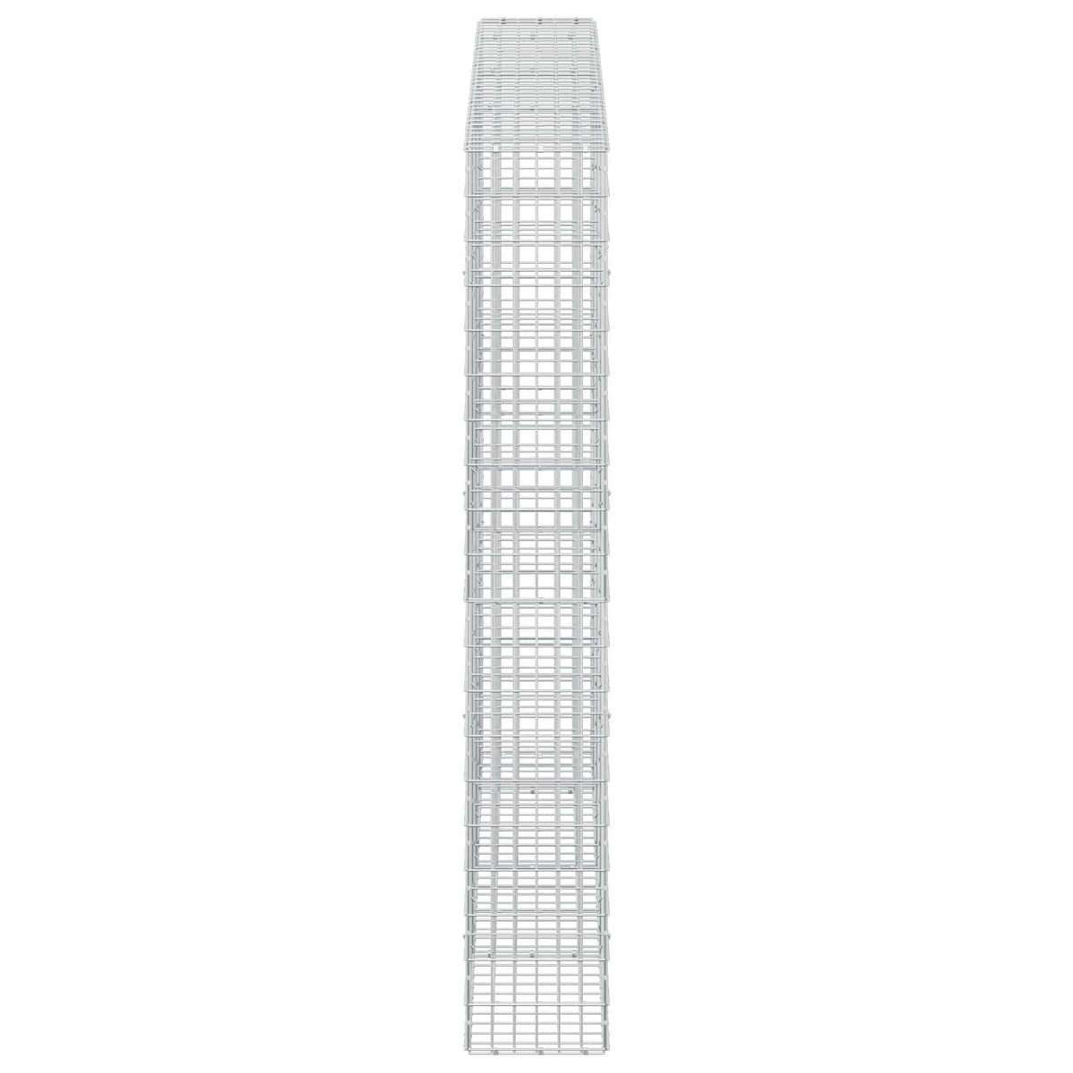 vidaXL Gabion with 5 mm Wire and 5x10 cm Mesh 350x30x200 cm 4