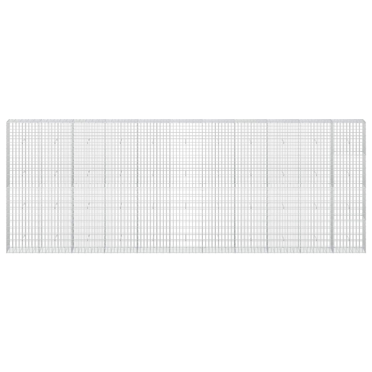 vidaXL Gabion with 5 mm Wire and 5x10 cm Mesh 550x30x200 cm 3
