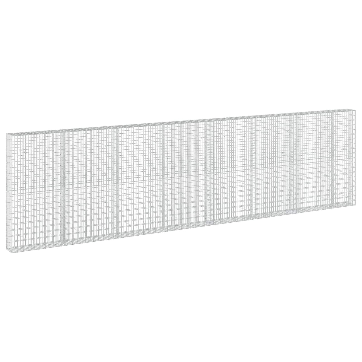 vidaXL Gabion with 5 mm Wire and 5x10 cm Mesh 750x30x200 cm 2