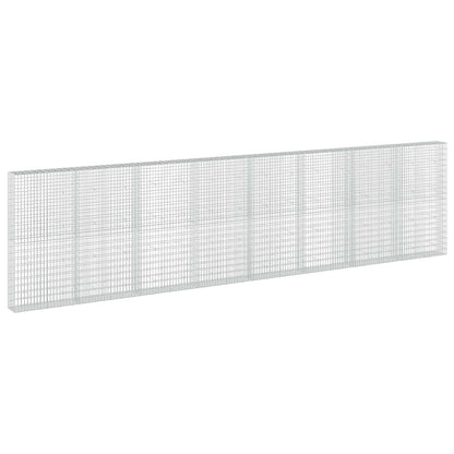 vidaXL Gabion with 5 mm Wire and 5x10 cm Mesh 800x30x200 cm 2