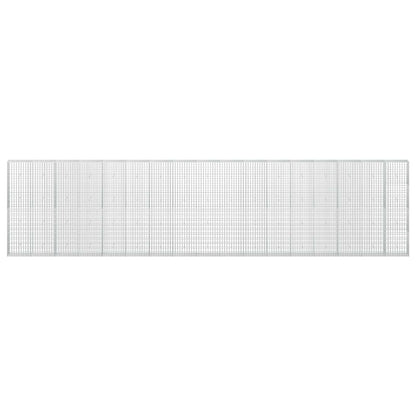 vidaXL Gabion with 5 mm Wire and 5x10 cm Mesh 850x30x200 cm 3