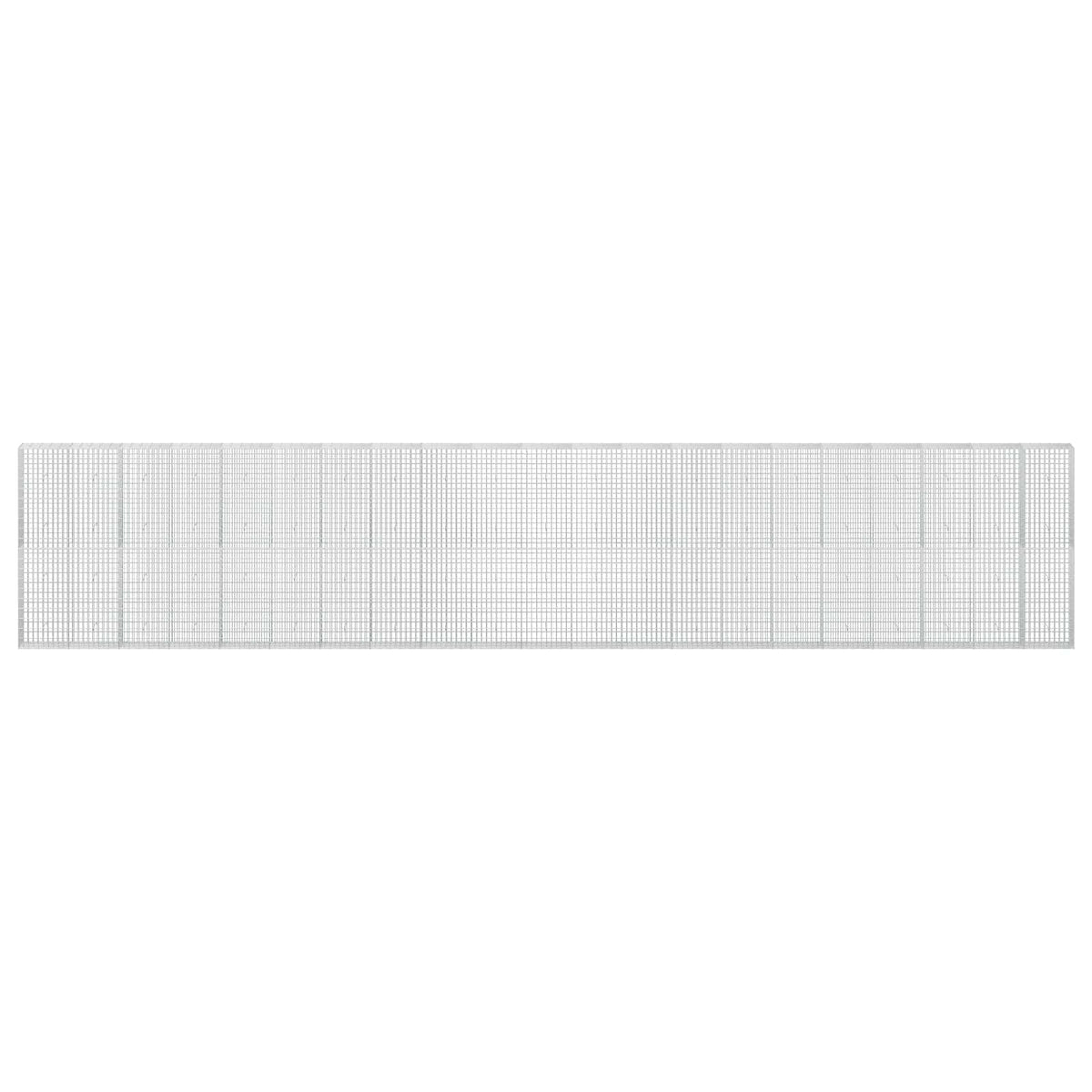 vidaXL Gabion with 5 mm Wire and 5x10 cm Mesh 1050x30x200 cm 3
