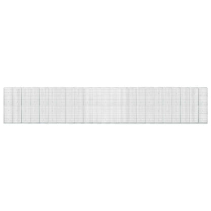 vidaXL Gabion with 5 mm Wire and 5x10 cm Mesh 1150x30x200 cm 3