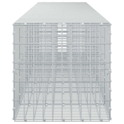vidaXL Gabion with 5 mm Wire and 5x10 cm Mesh 800x50x50 cm 4