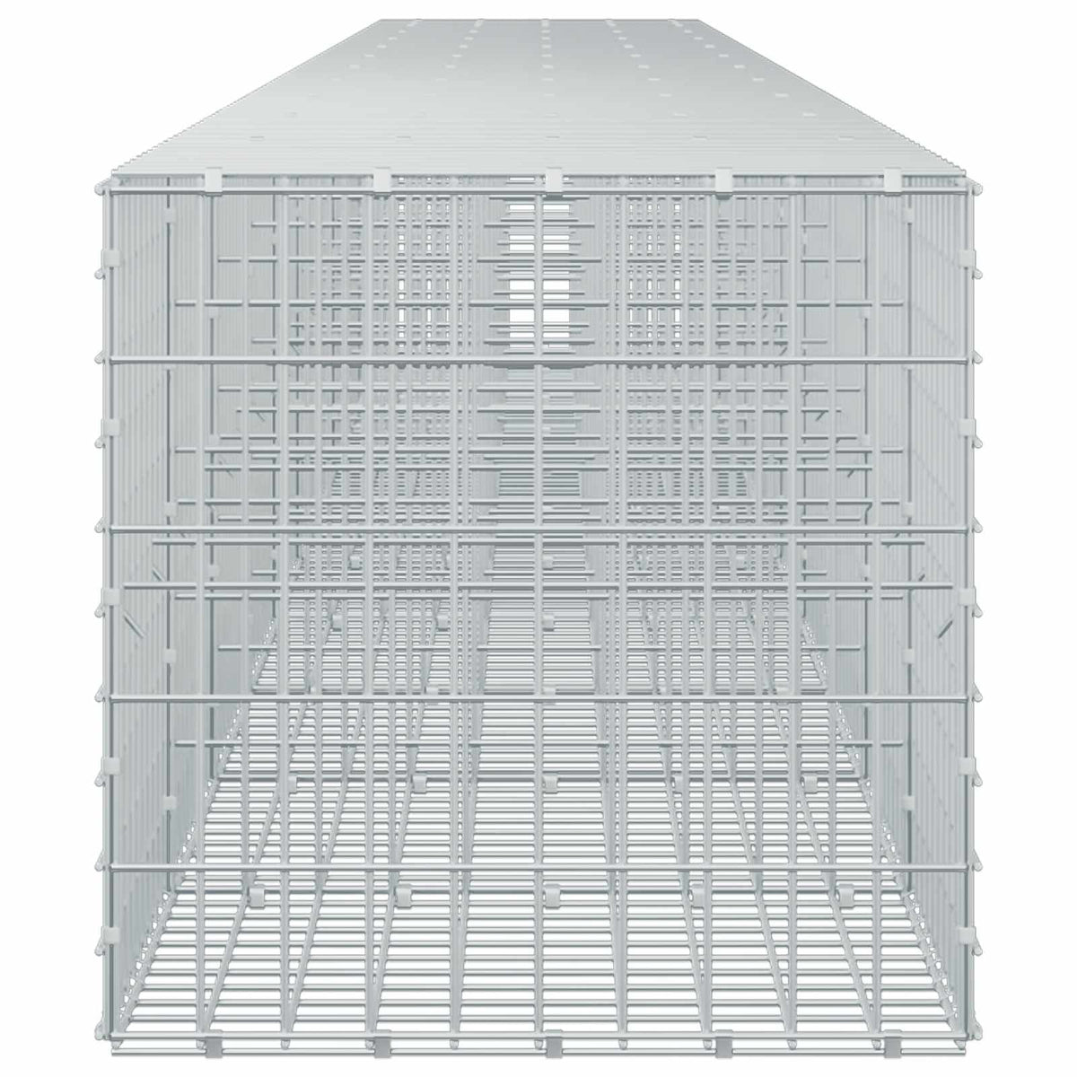 vidaXL Gabion with 5 mm Wire and 5x10 cm Mesh 1100x50x50 cm 4
