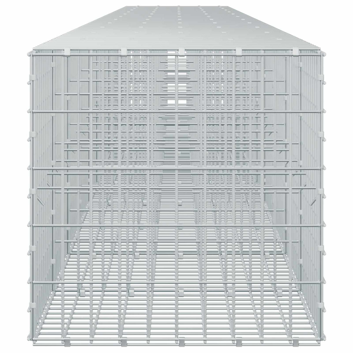 vidaXL Gabion with 5 mm Wire and 5x10 cm Mesh 1150x50x50 cm 4