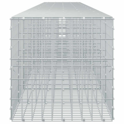vidaXL Gabion with 5 mm Wire and 5x10 cm Mesh 1150x50x50 cm 4