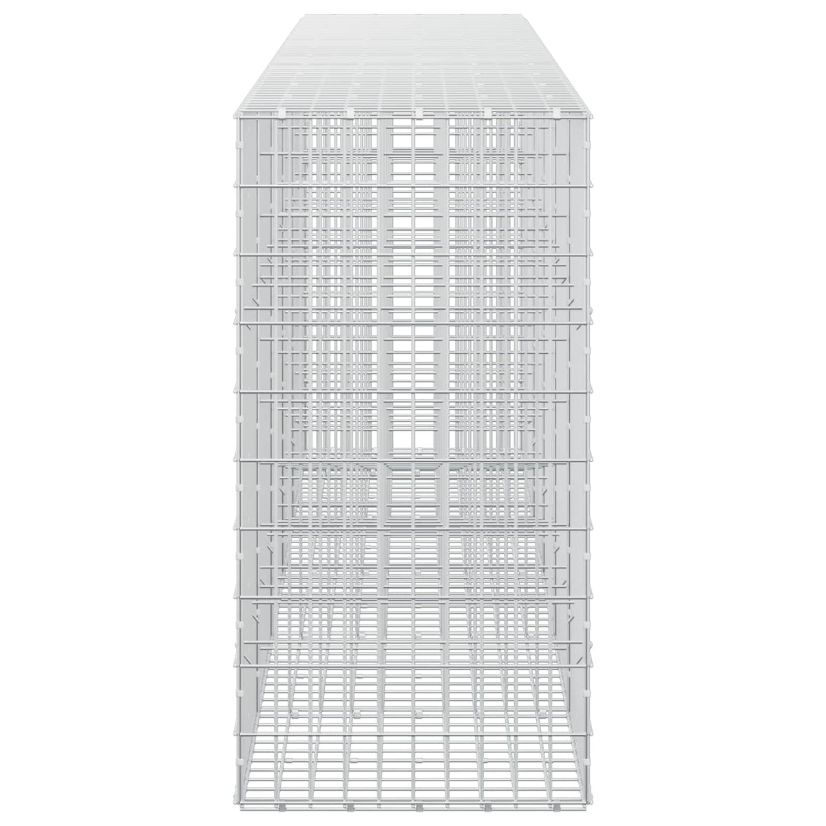 vidaXL Gabion with 5 mm Wire and 5x10 cm Mesh 550x50x100 cm 4