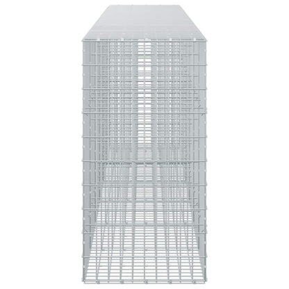 vidaXL Gabion with 5 mm Wire and 5x10 cm Mesh 650x50x100 cm 4