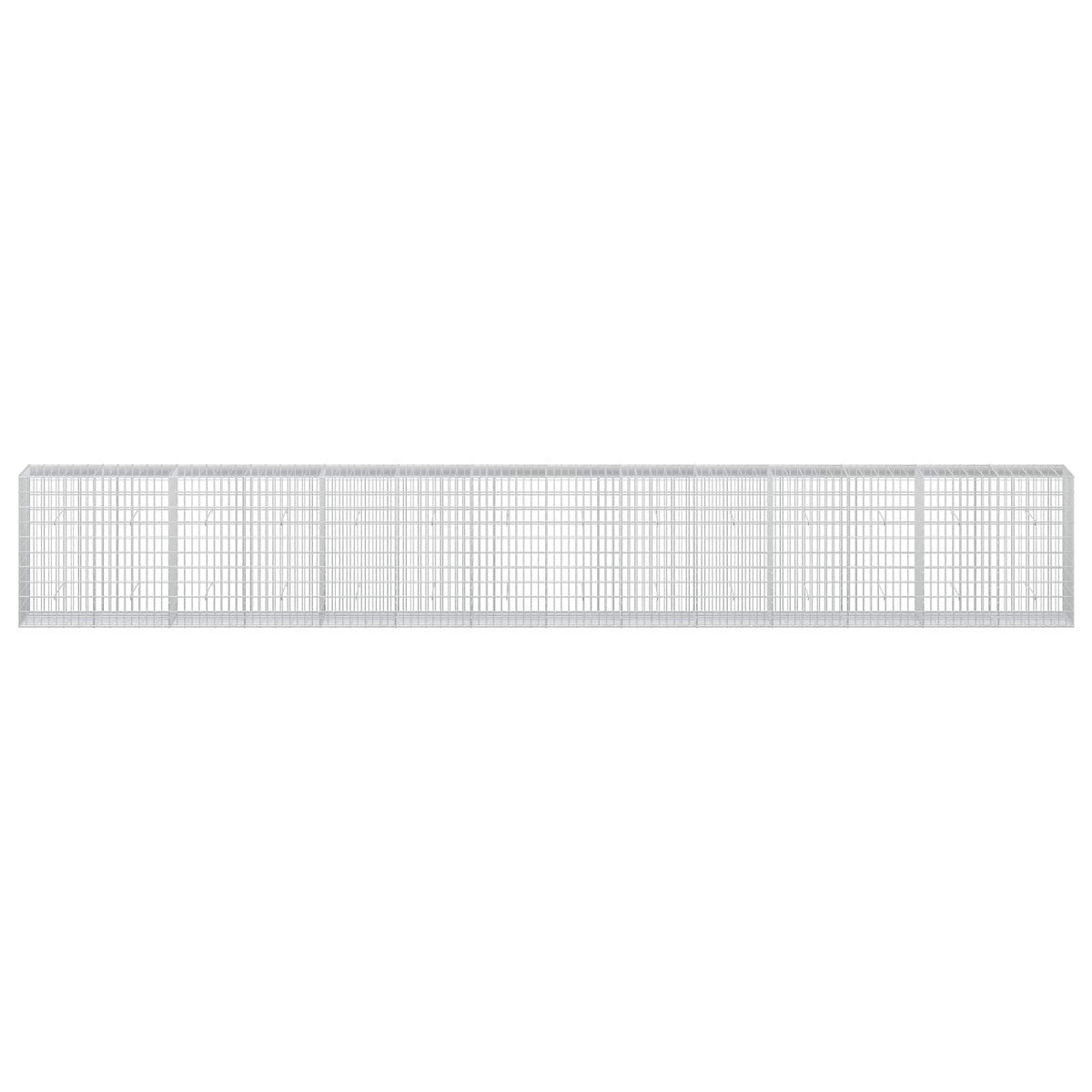vidaXL Gabion with 5 mm Wire and 5x10 cm Mesh 700x50x100 cm 3