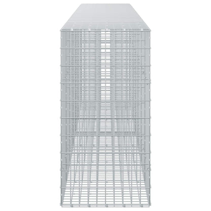 vidaXL Gabion with 5 mm Wire and 5x10 cm Mesh 700x50x100 cm 4