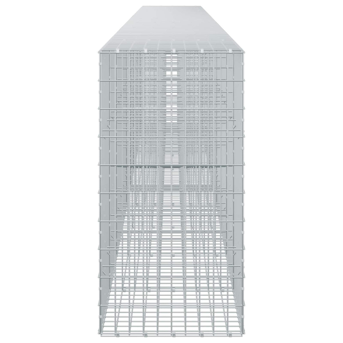 vidaXL Gabion with 5 mm Wire and 5x10 cm Mesh 1000x50x100 cm 4