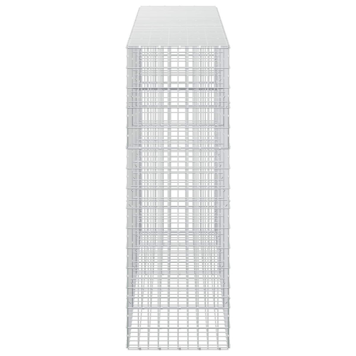 vidaXL Gabion with 5 mm Wire and 5x10 cm Mesh 350x50x150 cm 4