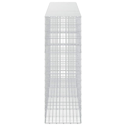 vidaXL Gabion with 5 mm Wire and 5x10 cm Mesh 400x50x150 cm 4