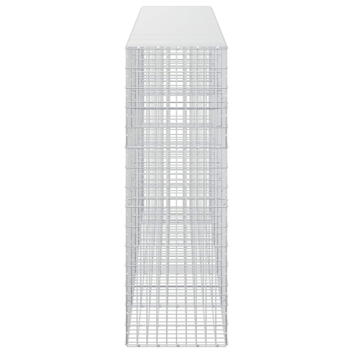 vidaXL Gabion with 5 mm Wire and 5x10 cm Mesh 450x50x150 cm 4