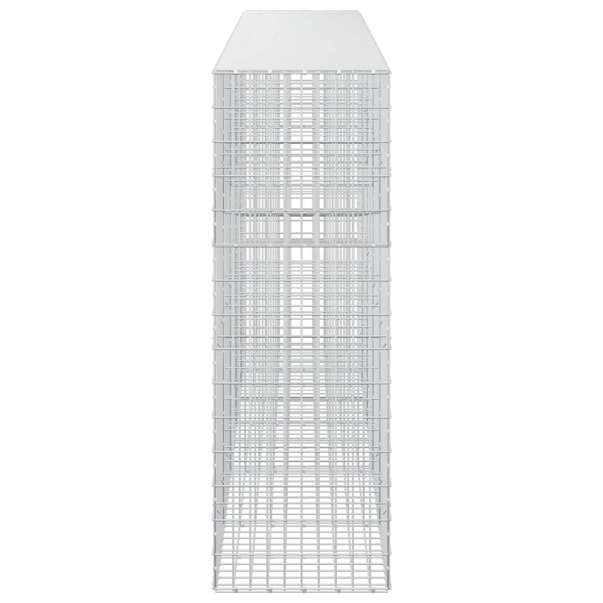 vidaXL Gabion with 5 mm Wire and 5x10 cm Mesh 500x50x150 cm 4