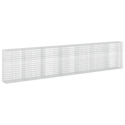 vidaXL Gabion with 5 mm Wire and 5x10 cm Mesh 700x50x150 cm 2