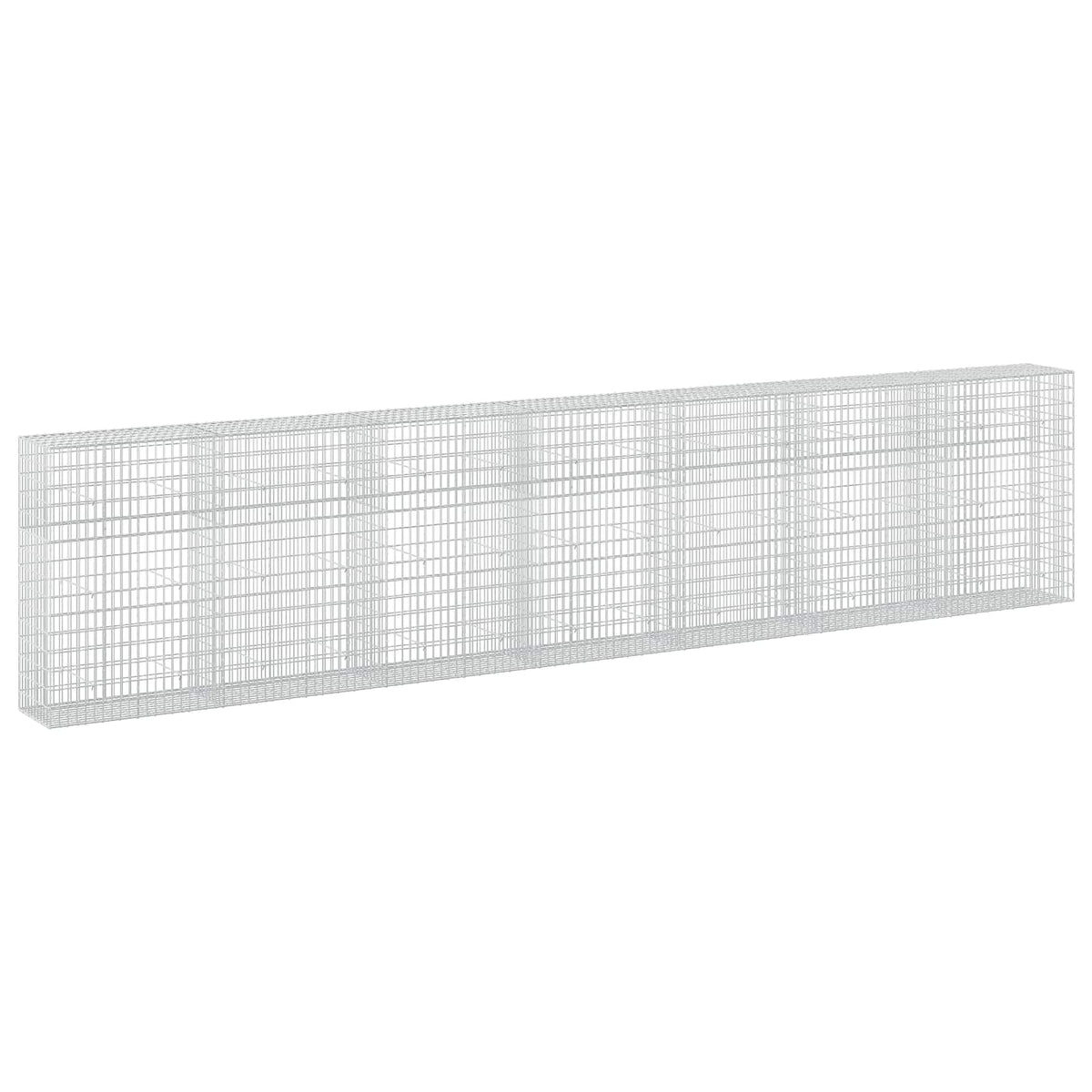 vidaXL Gabion with 5 mm Wire and 5x10 cm Mesh 750x50x150 cm 2