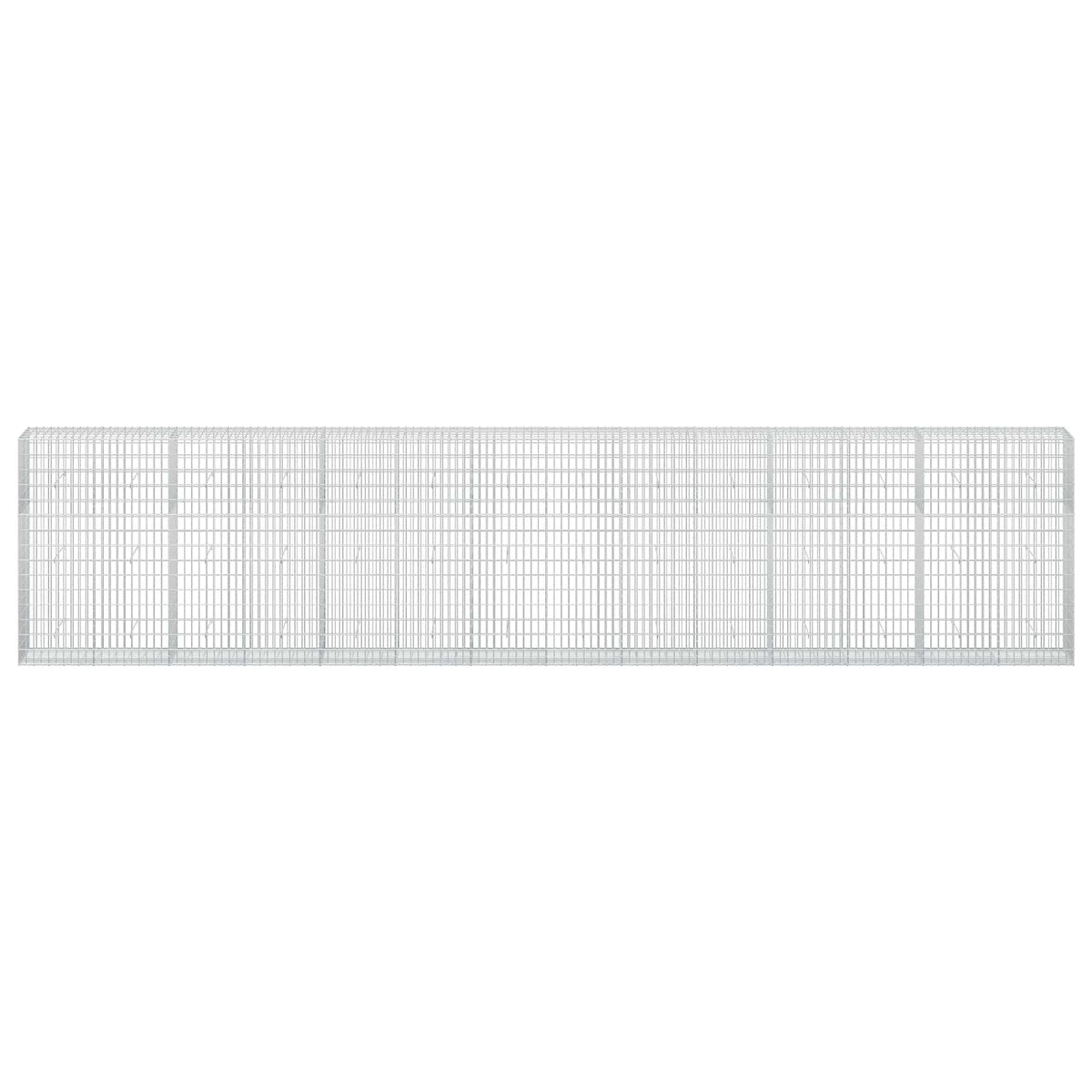 vidaXL Gabion with 5 mm Wire and 5x10 cm Mesh 750x50x150 cm 3