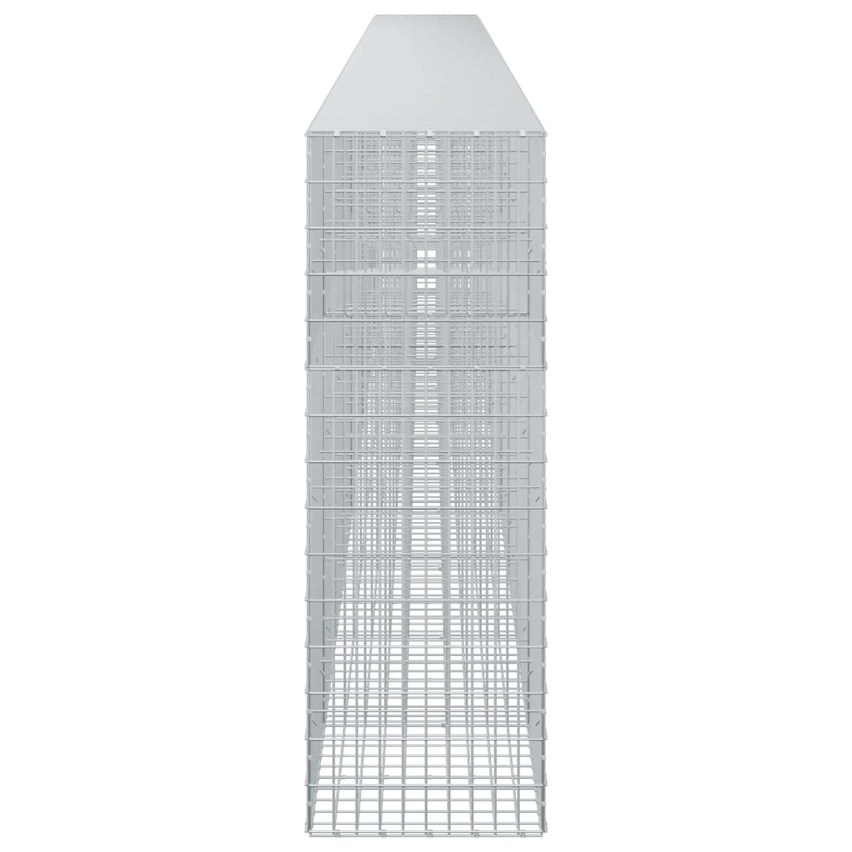vidaXL Gabion with 5 mm Wire and 5x10 cm Mesh 950x50x150 cm 4