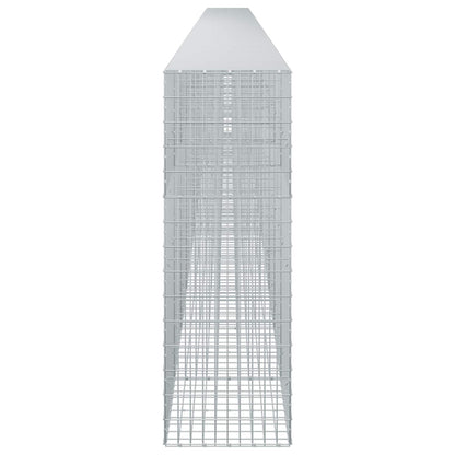 vidaXL Gabion with 5 mm Wire and 5x10 cm Mesh 1200x50x150 cm 4
