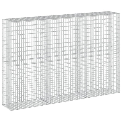 vidaXL Gabion with 5 mm Wire and 5x10 cm Mesh 300x50x200 cm 2