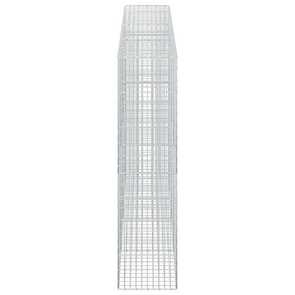vidaXL Gabion with 5 mm Wire and 5x10 cm Mesh 350x50x200 cm 4