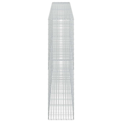 vidaXL Gabion with 5 mm Wire and 5x10 cm Mesh 450x50x200 cm 4