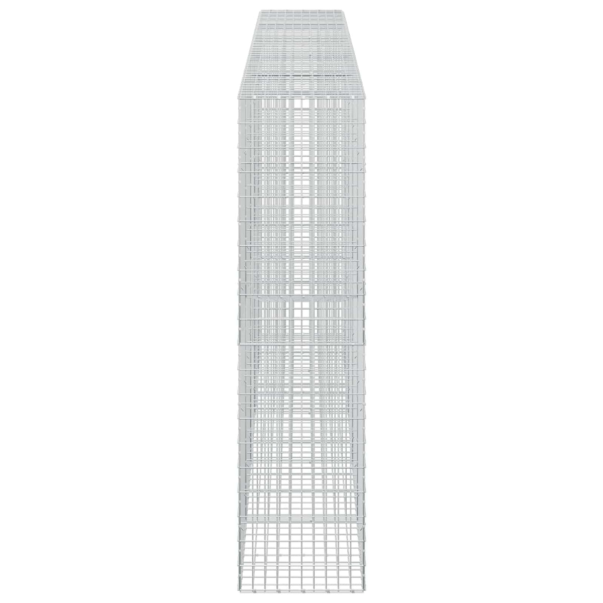 vidaXL Gabion with 5 mm Wire and 5x10 cm Mesh 500x50x200 cm 4