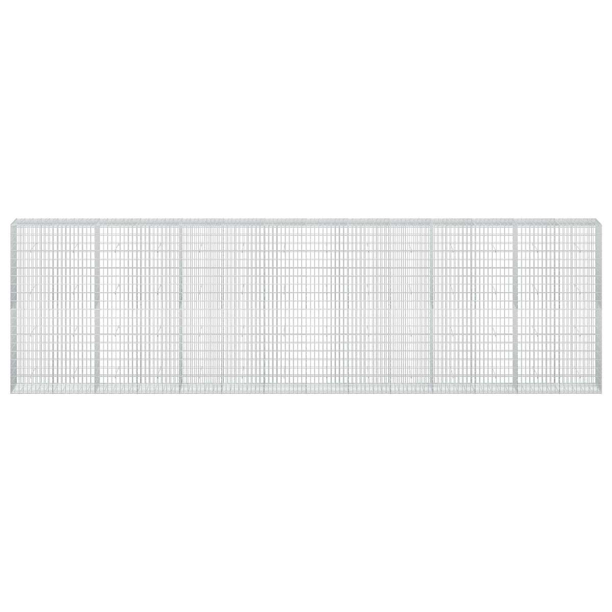 vidaXL Gabion with 5 mm Wire and 5x10 cm Mesh 700x50x200 cm 3